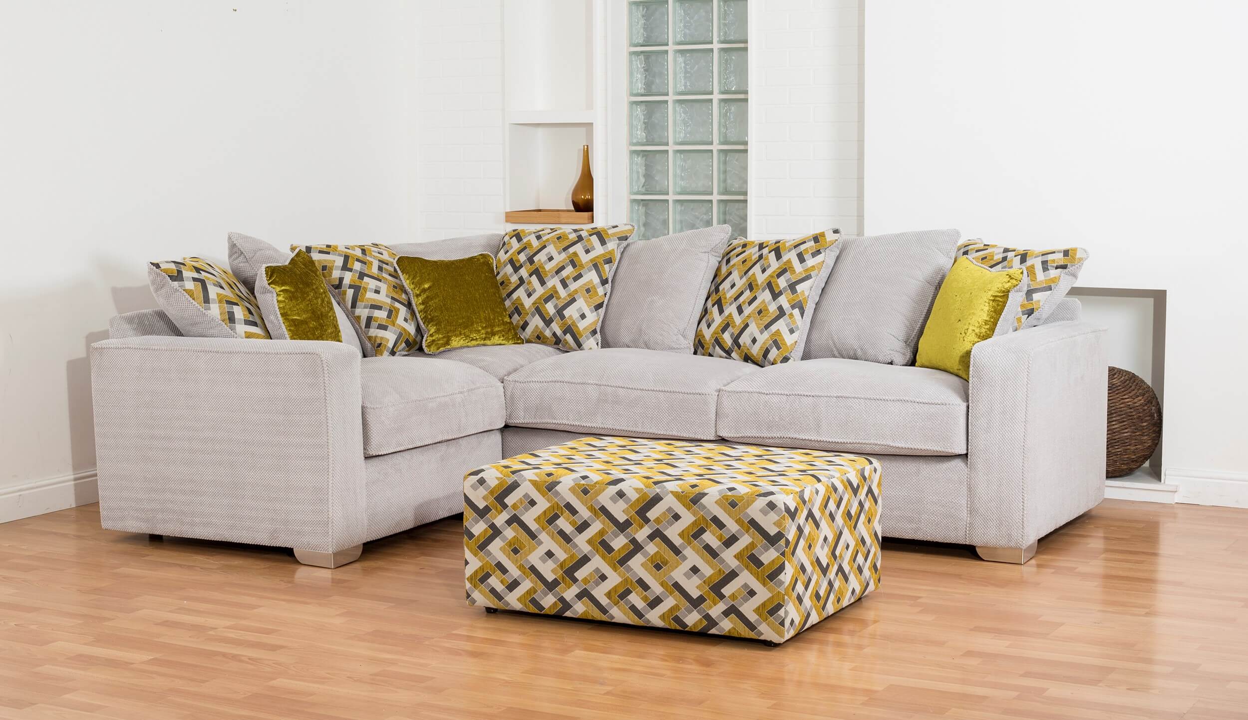 Showing image for Montpellier right-hand corner sofa set
