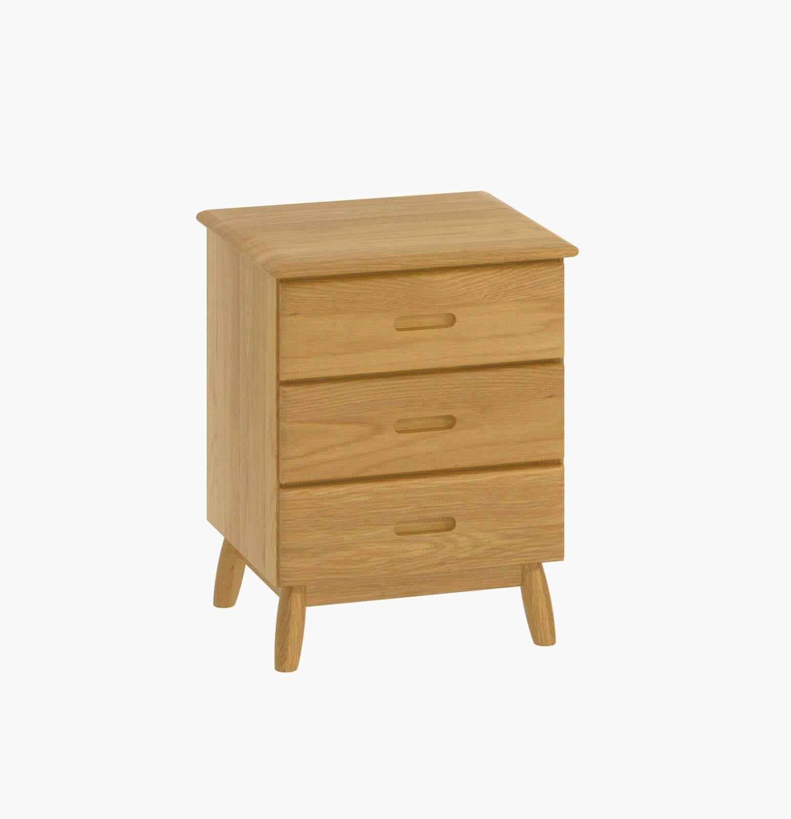 Showing image for Bergen 3-drawer bedside cabinet