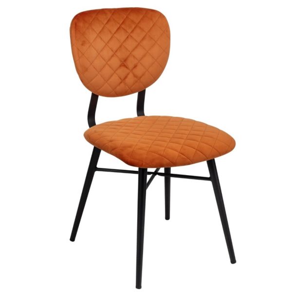 Michigan Dining Chair - Copper Velvet