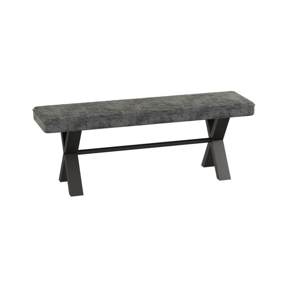 Showing image for Ono stone upholstered bench
