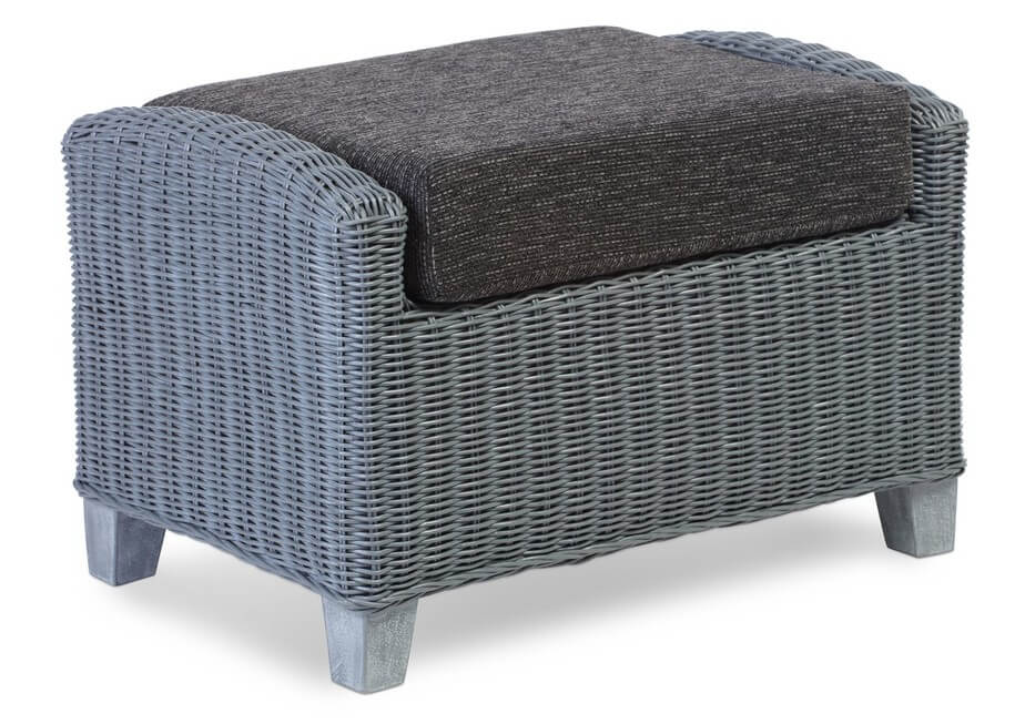 Showing image for Dijon storage footstool - grey