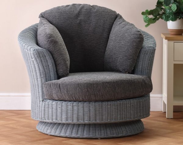 Wrap-Around Swivel Chair