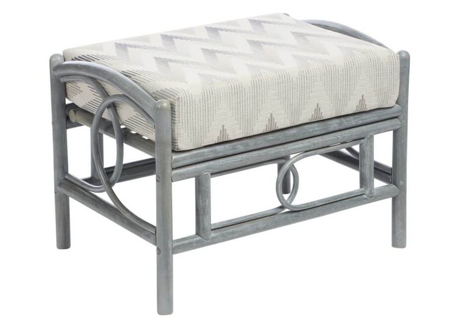 Showing image for Madrid footstool - soft grey