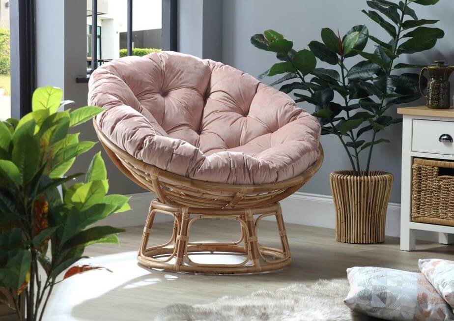 how to keep a papasan chair from sliding