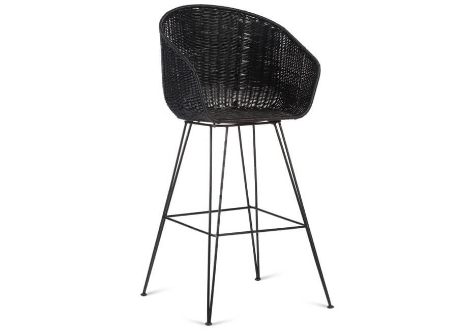 Showing image for Porto bar stool - black