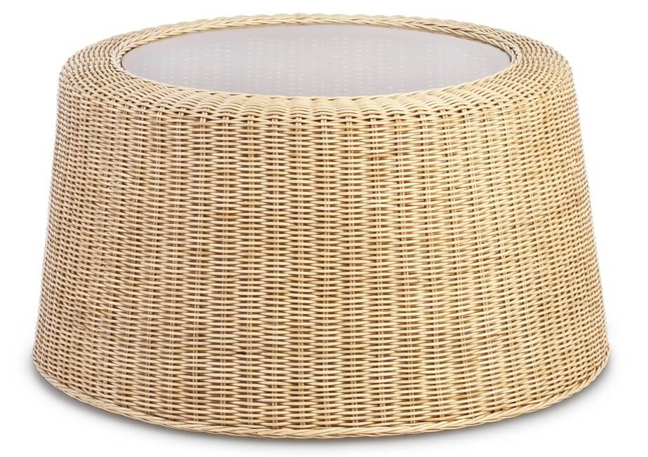 Showing image for Natural rattan coffee table