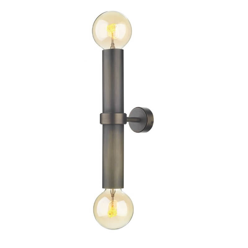 Showing image for Adrianna twin wall light - antique brass