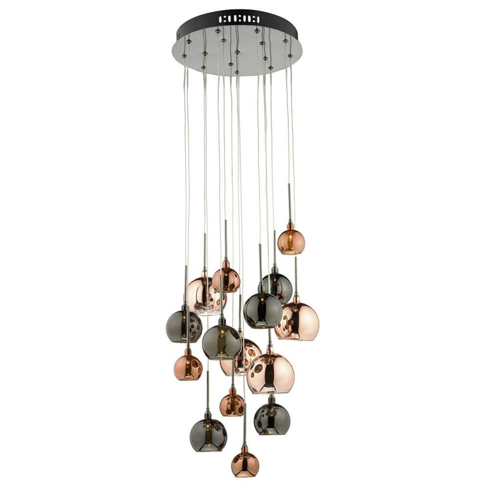 Showing image for Aurora 15-lamp cluster pendant