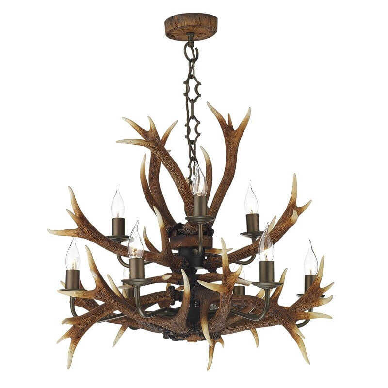 Showing image for Banchory 9-lamp tiered pendant