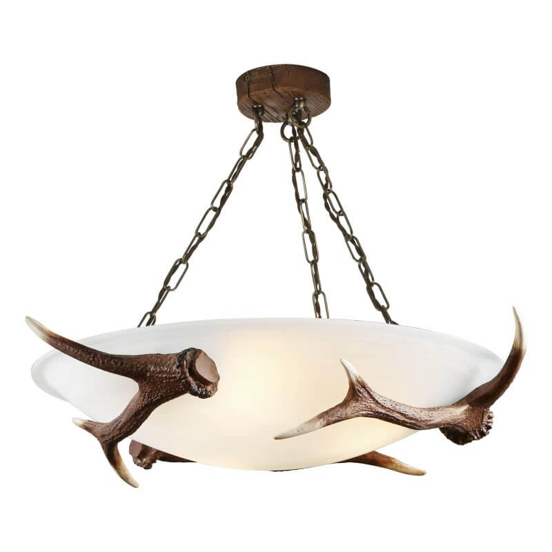 Showing image for Banchory rustic 3-lamp ceiling light
