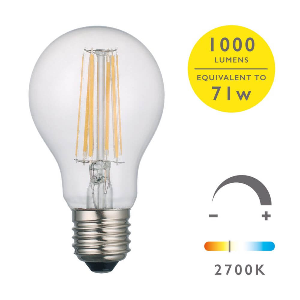 Showing image for Es/e27 dimmable led gls light bulb (lamp)