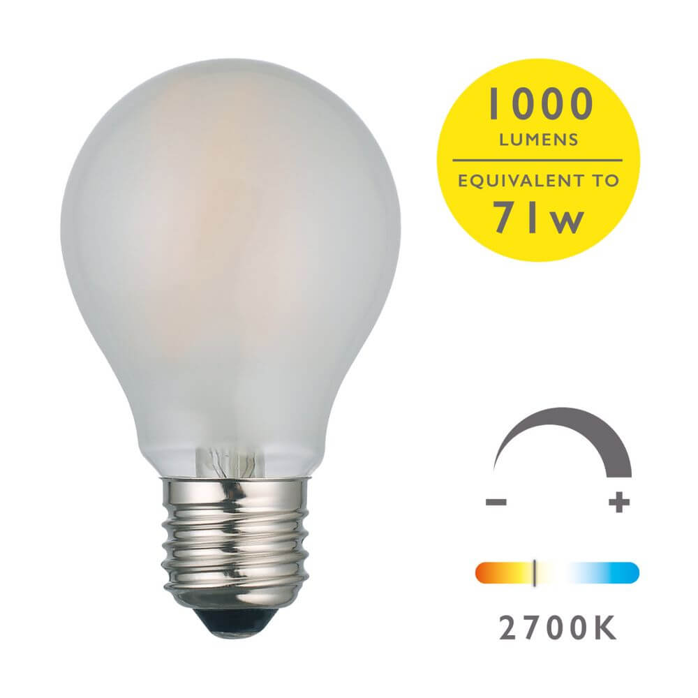 Showing image for Es/e27 dimmable led gls light bulb (lamp)