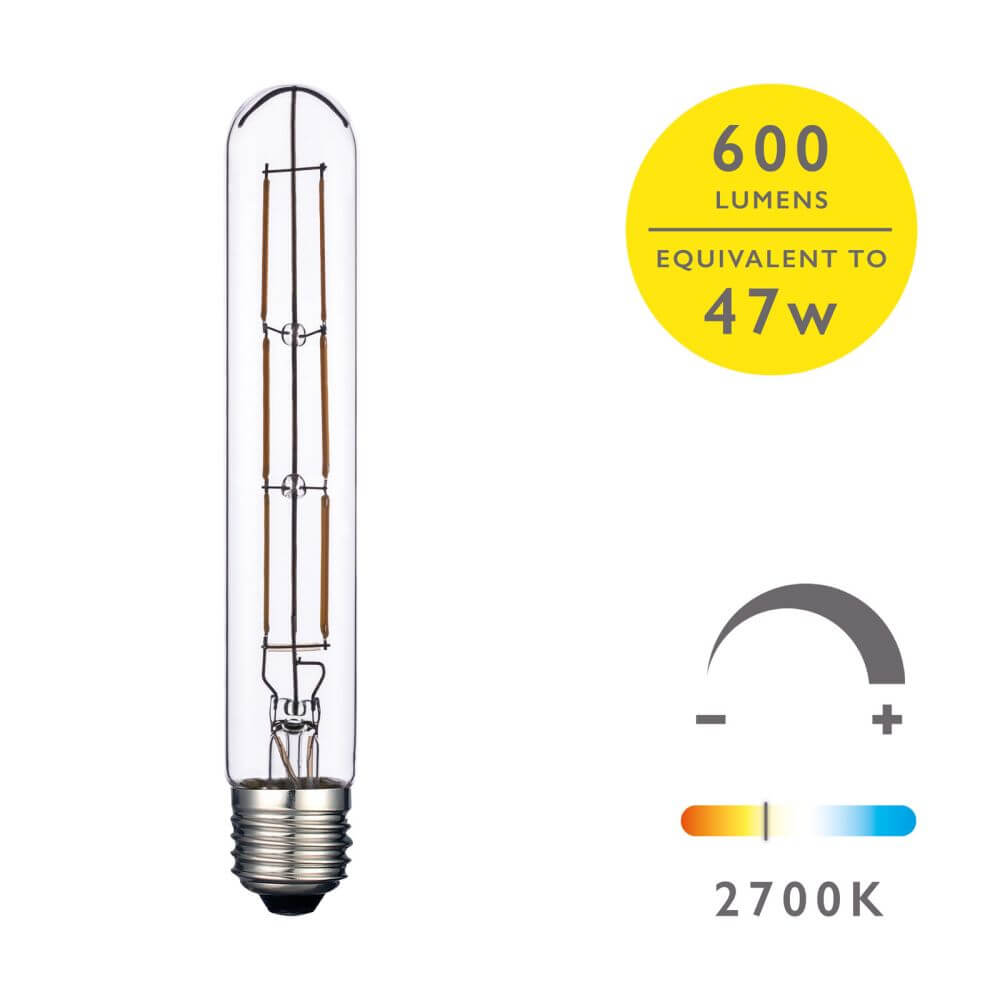 Showing image for Es/e27 dimmable led tube light bulb (lamp)