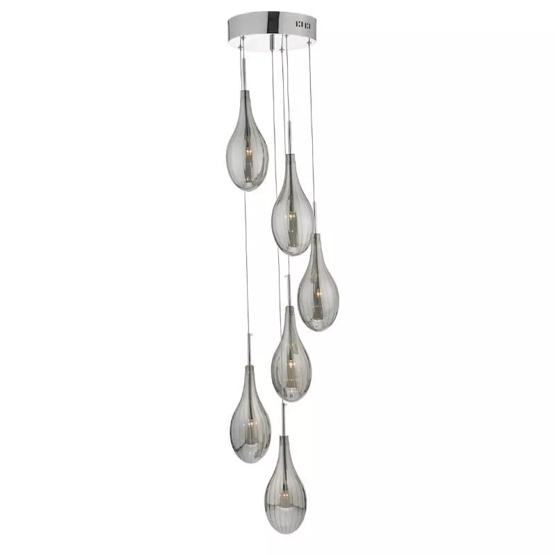 Showing image for Ballina 6-lamp cluster pendant