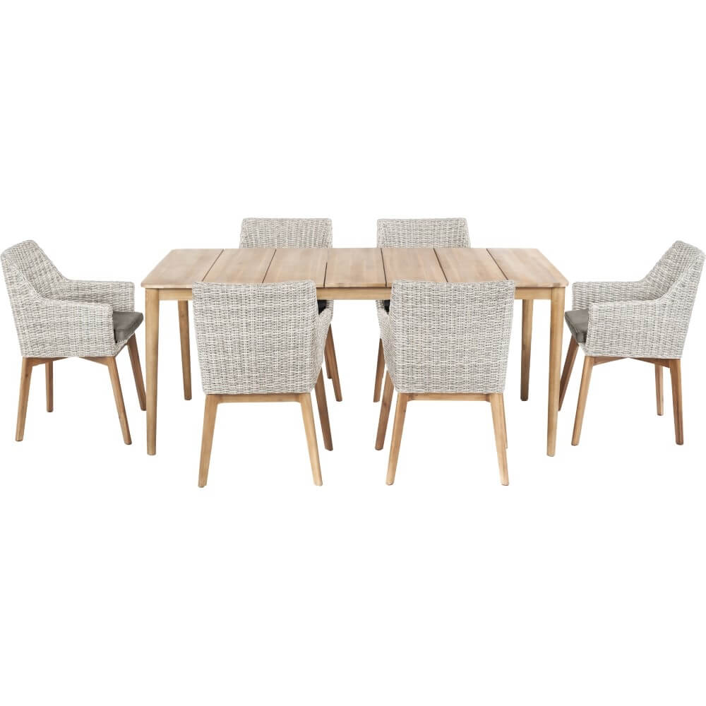 Showing image for Indiana dining set - light grey