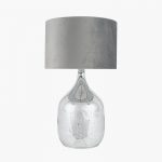 Silver Dewdrop Table Lamp