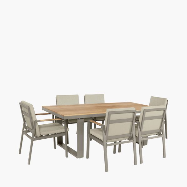 Michigan Dining Set - Limestone