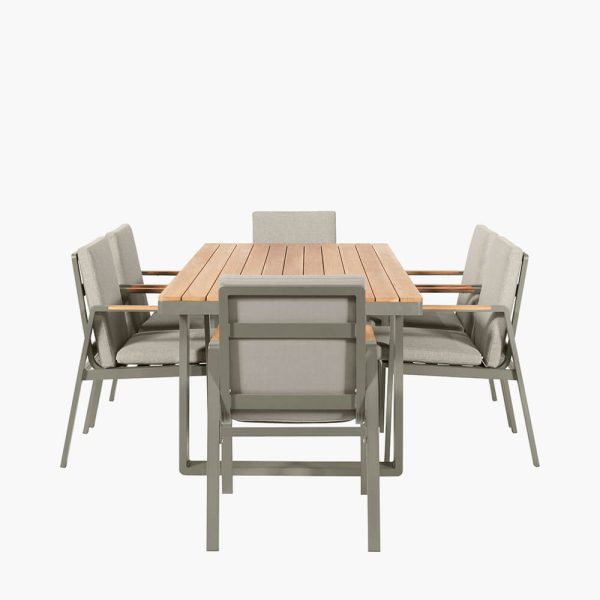 Michigan Dining Set - Limestone