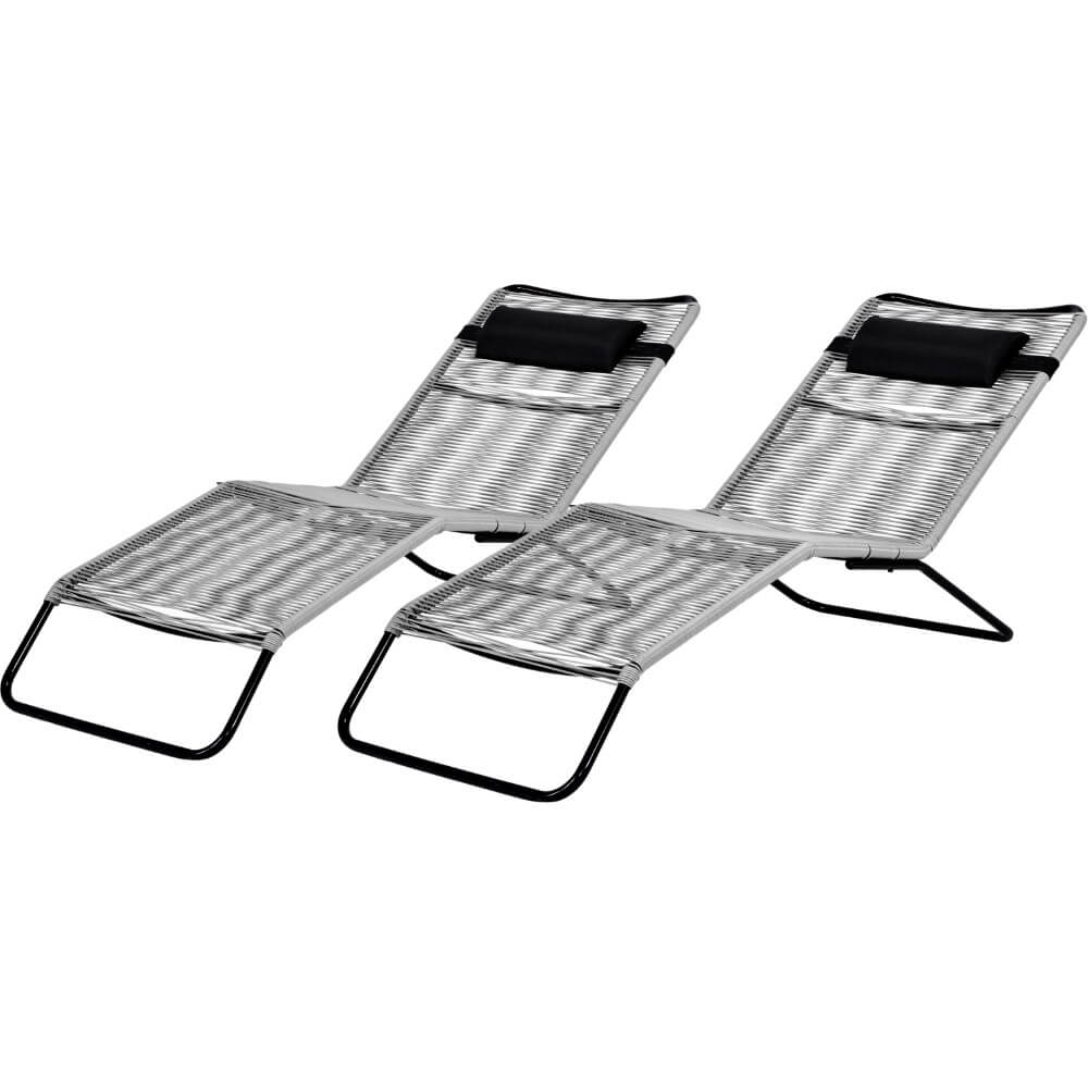 Nevada Tray Table Grey, Outdoor Furniture James Oliver at Home