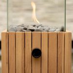 Cosiscoop Timber Square Fire Lantern
