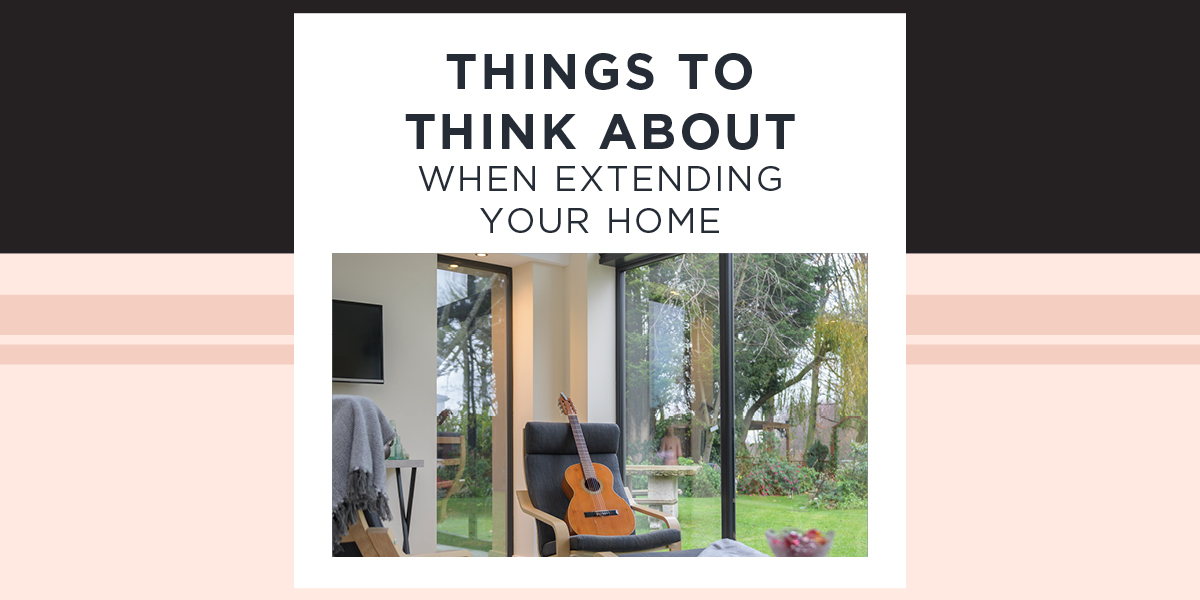 Things to think about when extending your hom
