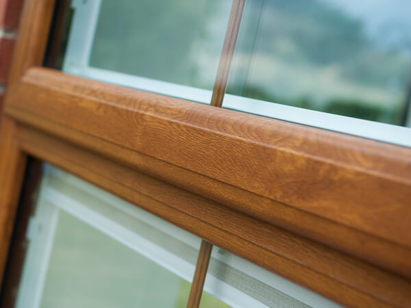 Oak Extreme UPVC Windows
